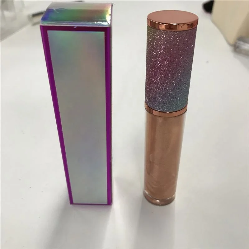 
New Arrival Tube Private Label Vegan Glitter Top Lip Gloss Printing 