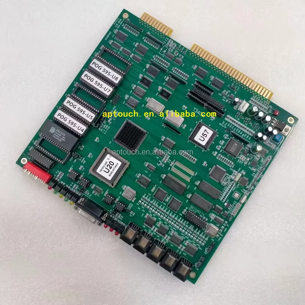 Original style pot o gold 595/ 510/580/704 version pcb game board