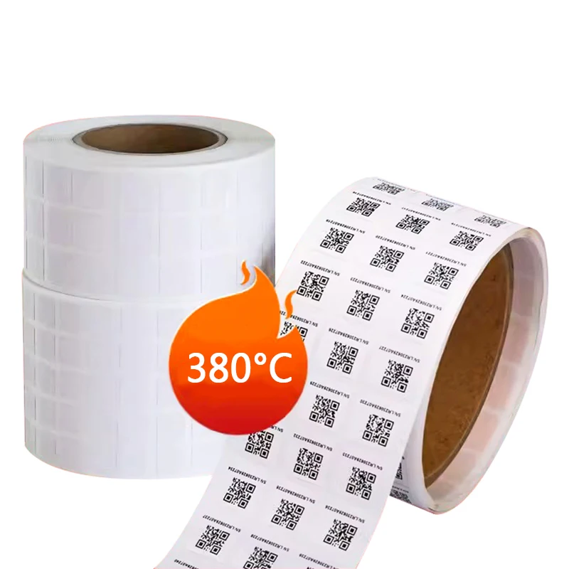 Factory Custom Roll Heat Resistant Label Polyimide PCB Stickers High Temperature Label For Printed Circuit Board Marking