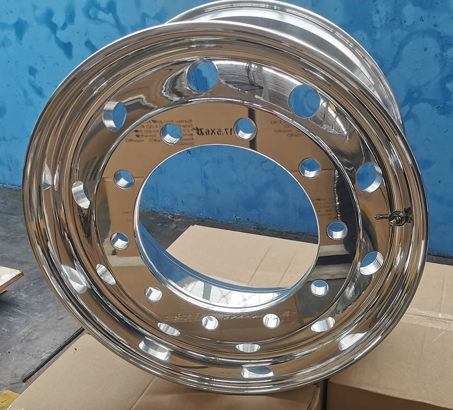 22 5 дюймов Китай 5x11 75 алюминиевый бескамерный обод колеса для шины