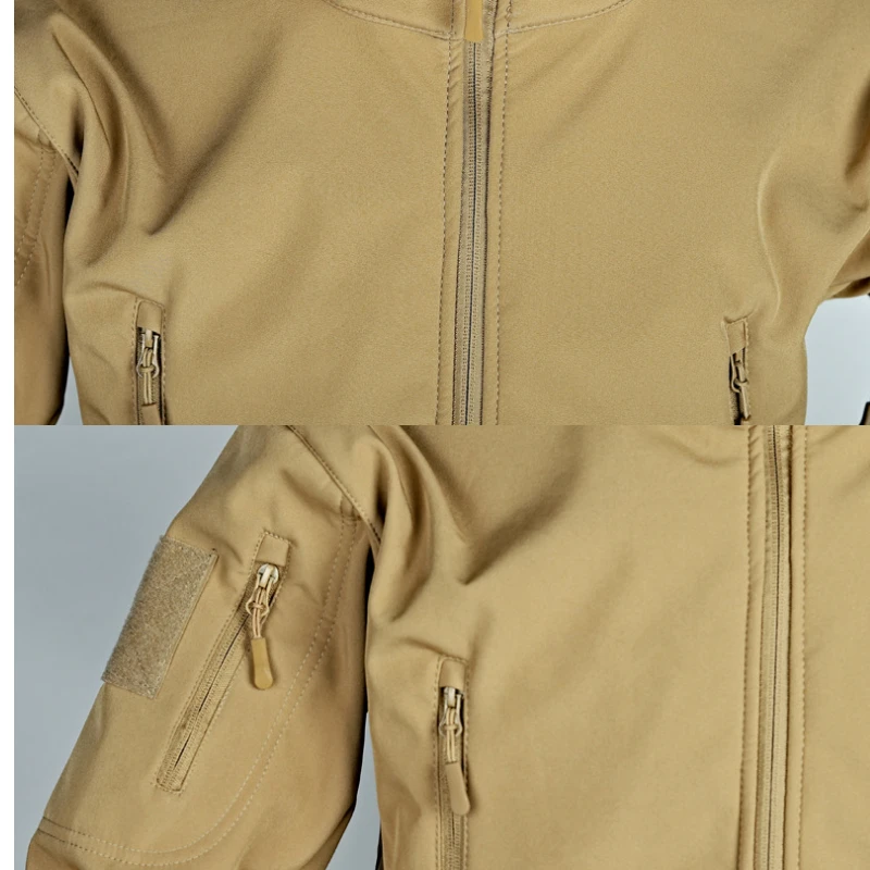Winter Shark Softshell Suit For Men Waterproof And Windproof Jacket Suit Warmth Windbreaker Tactical Jacket Uniform
