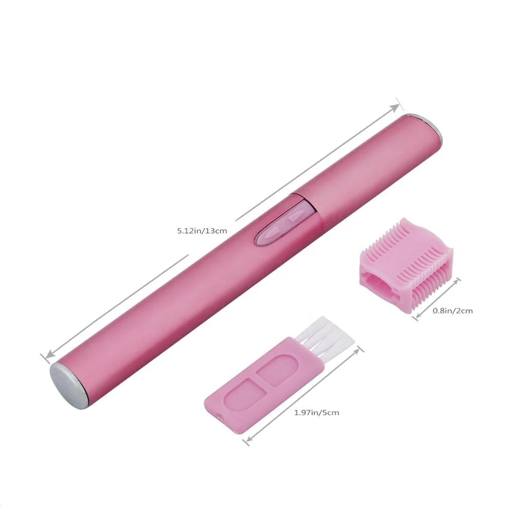 CNAIER AE-815A cheap Battery operated electric Lady bikini hair trimmer remover facial hair removal epilator shaver hair trimmer