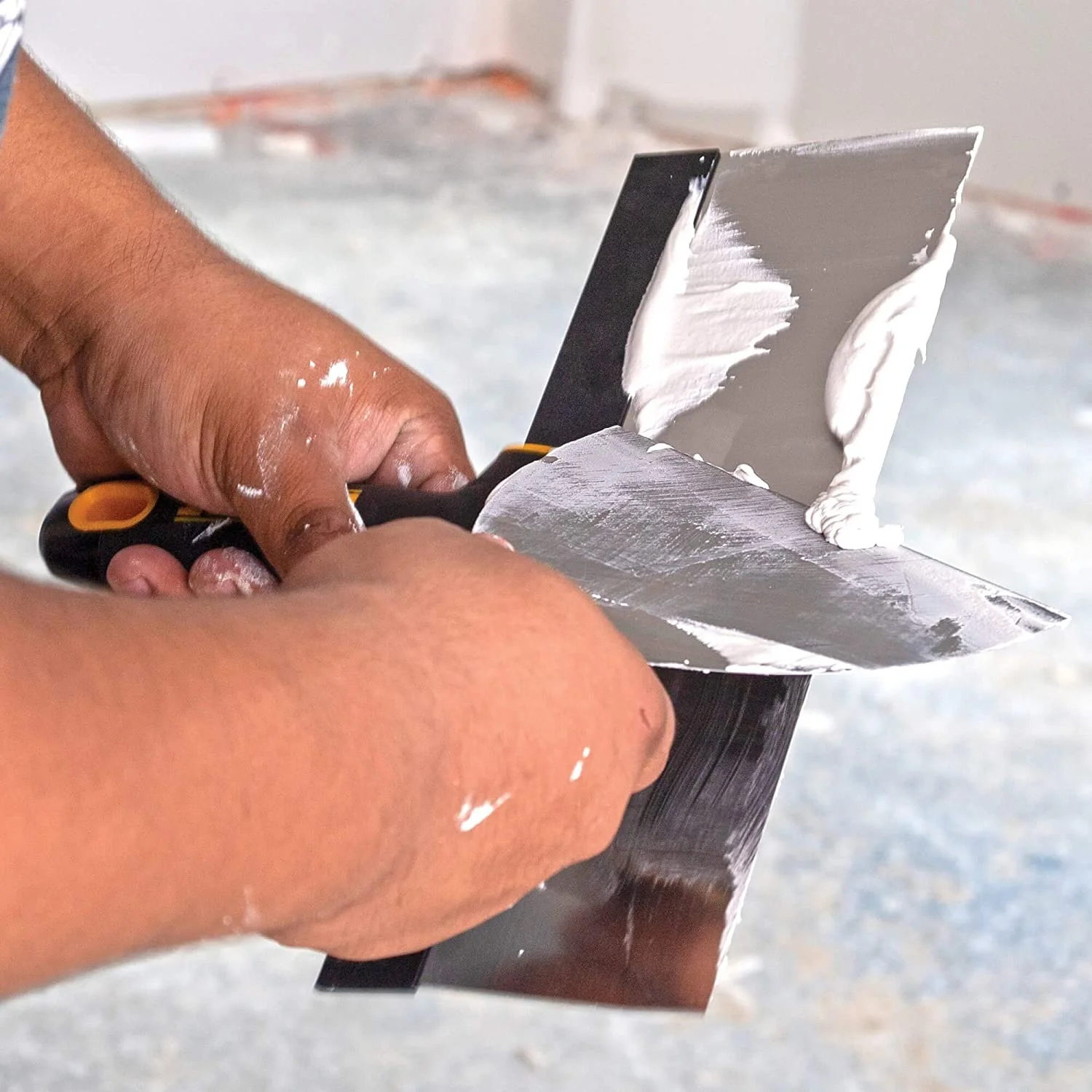 Construction Tools Drywall Putty Knife Stainless Steel Mirror Polish Blade Filler Plaster Decorate Flexible Tapping Scraper