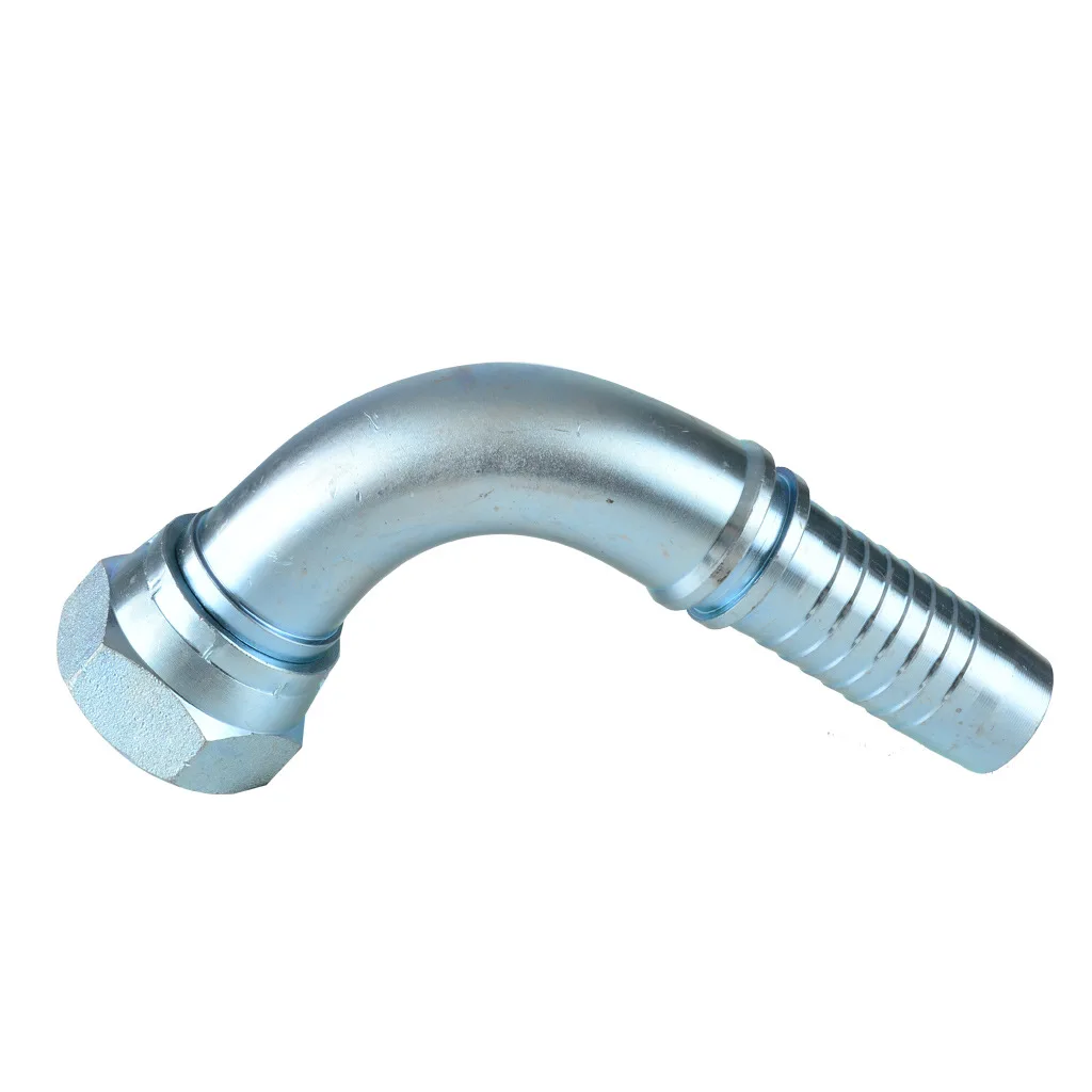 Eaton Yonghua hydraulic hose connector Japanese metric Komatsu internal thread 60-degree inner cone connector 90-degree bend