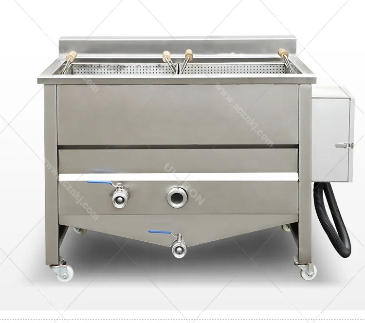 Professional CE Certificate freidora Kitchen Equipment Electric Gas Industrial Deep Fryer with 2 Tank