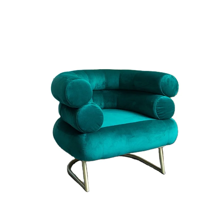 postmodern simple style light luxury velvet sofa interior home sofa Casual sofa