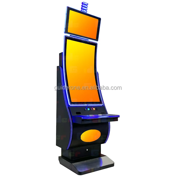 2024 New Arrival 43 Inch Curved 4k Touch Monitor Cabinet Usb Charging Machine Superior Skill Game