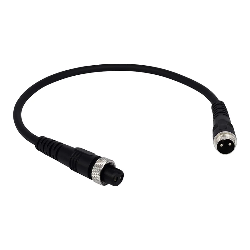 45cm 0.45M Black Electric Fishing Reel Battery Power Extension Cord Power Cables for Daiwa Shimano