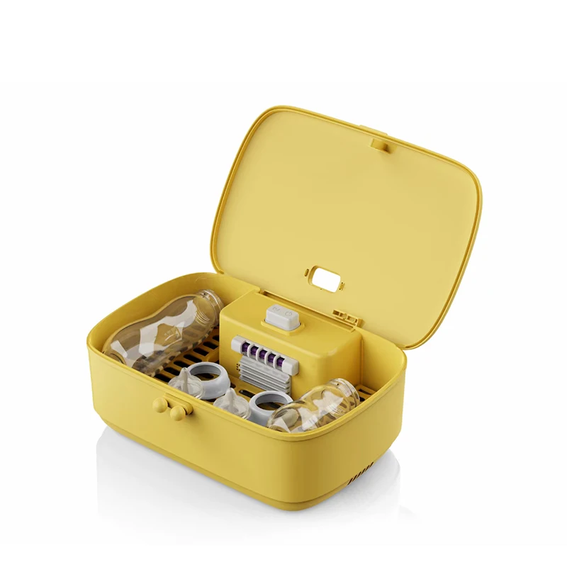 Сушилка для нижнего белья двойная безопасная Детская Бутылочка с УФ и озоном сушка горячим воздухом дезинфицирующая коробка стерилизатор сушилка