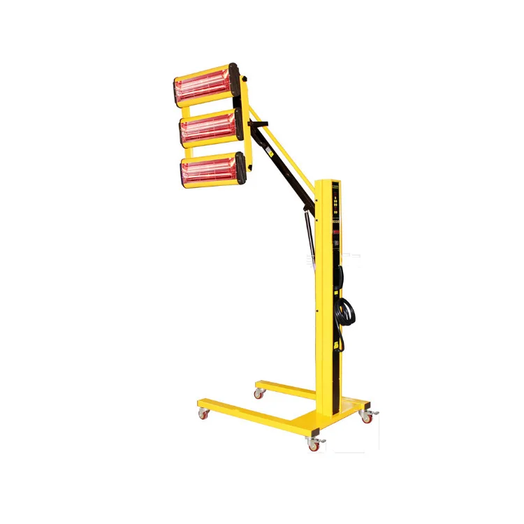 Трехламповая инфракрасная лампа для отверждения красок