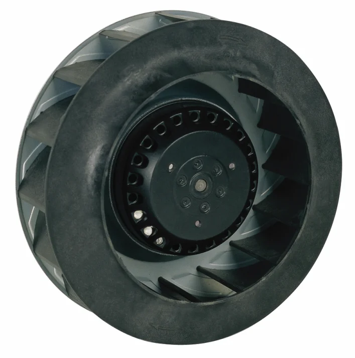 175mm 230V Ec Brushless External Rotor Motor Plastic Industrial Centrifugal Fan for Ventilation System