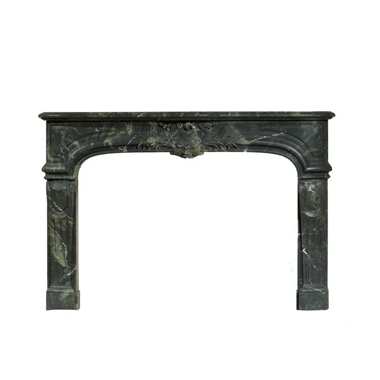 Hot Sale Marble Fireplace Modern Design Marble Mantel Factory Direct Supply Polished Carrara