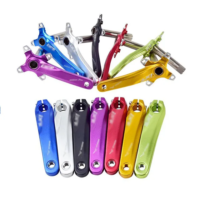 
Crank Mountain Bike Aluminum Alloy Hollow Integral Single Speed Crank Arm Repair Accessory 