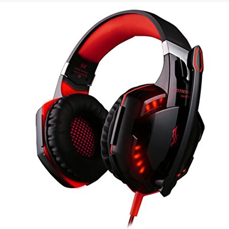 Amazon bestselling surround sound Cool Long line headphones for computer wired headphones with microphone