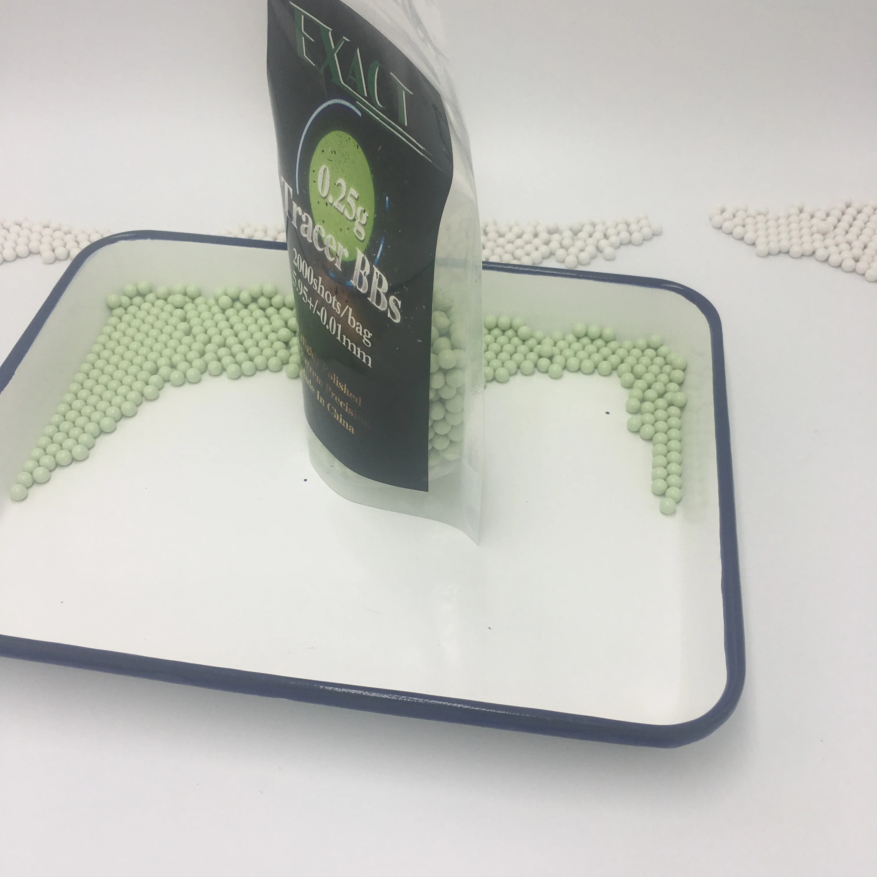 Tracer 0.25g bb billes light green bb pellet 6mm