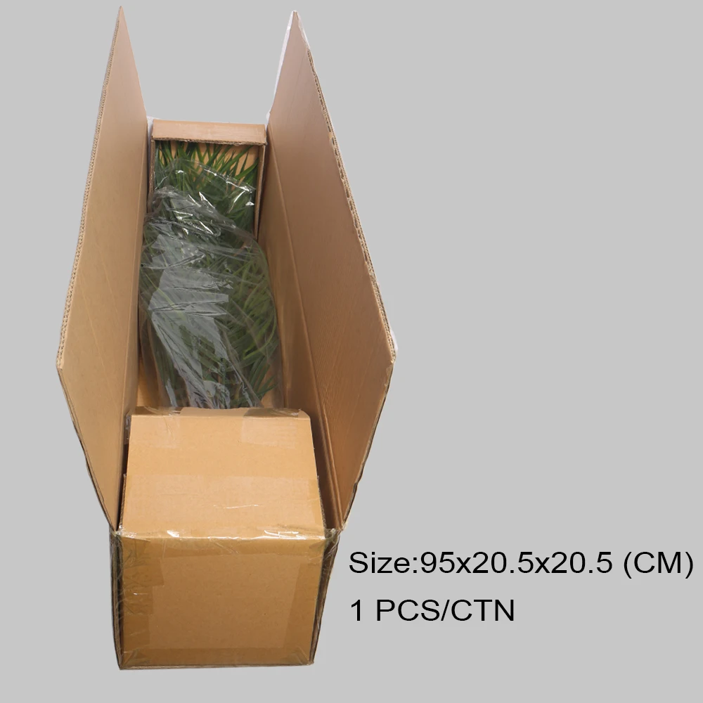 Artificial Mini Plastic Plant Potted Hawaii Palm Tree for Indoor Decoration Green Plant Bonsai Ornamental Decoration