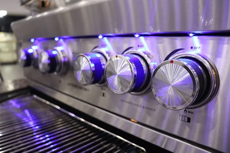 Outside Kitchen Metal Cabinets Gas BBQ Grill Barbeque Gas Grill Commercial Outdoor Kitchen 304 Stainless Steel