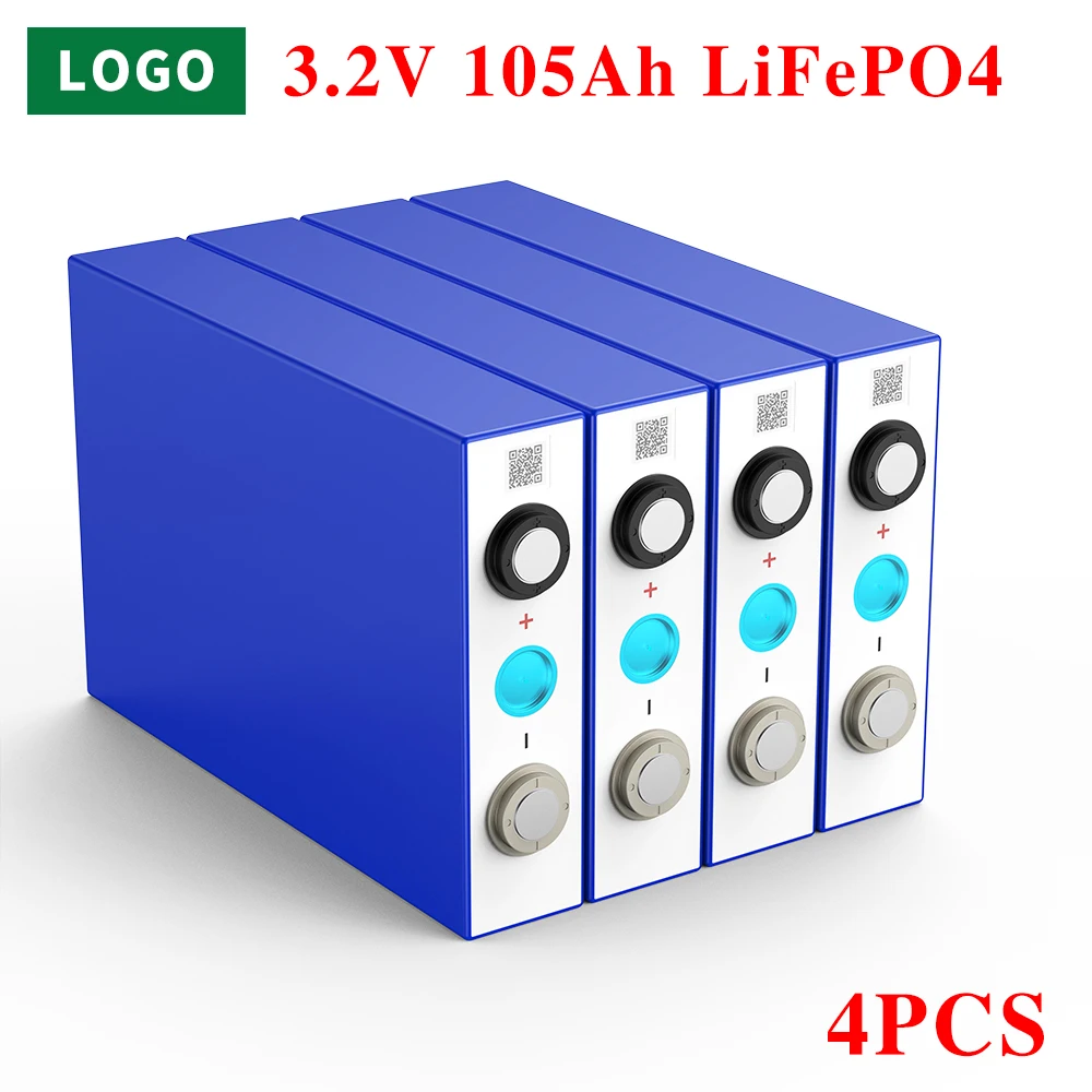 EV Grade A 105ah 3.2v Lfp Lithium Iron Battery Lifepo4 Prismatic Battery Cell 105Ah lifepo4 battery