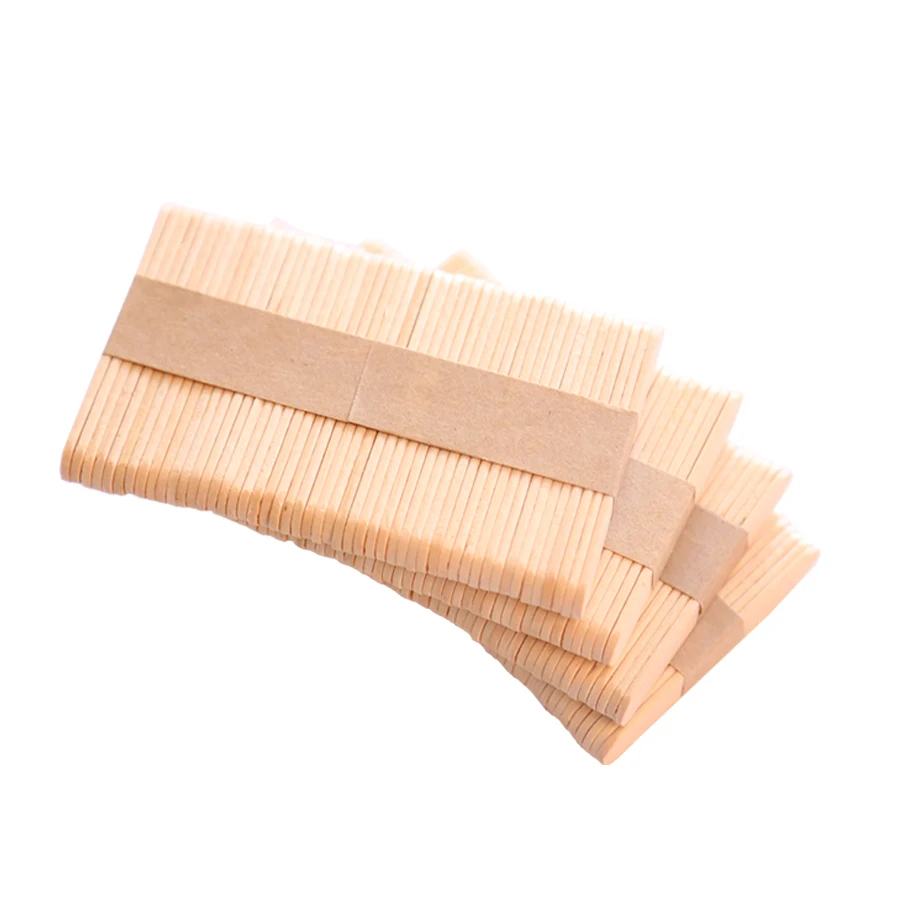 Customized Food Grade Disposable Wooden Ice Cream Sticks For Diy Natural Wood Popsicle Craft Sticks