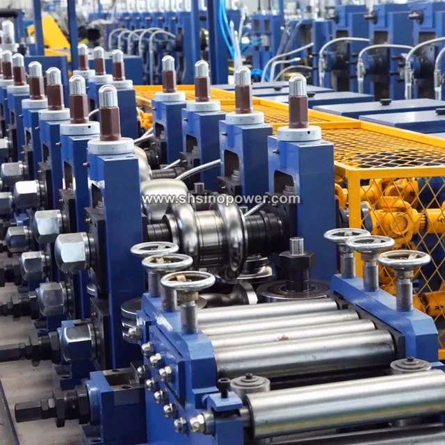 40/40 60/60 80/80 mm High frequency welding machine line to make metal tube black steel pipe MS tube straight seam pipe mill