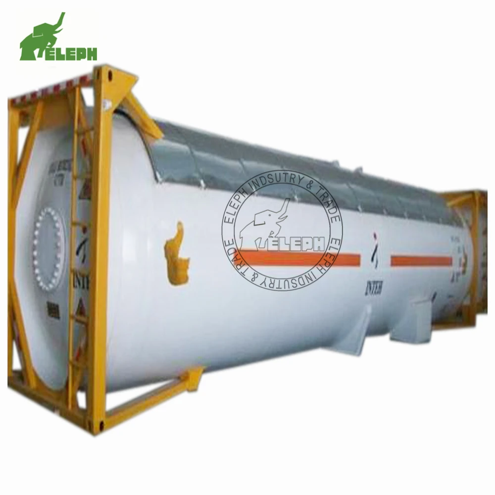 iso tank container 2 3 axles fuel container tank for sale(11)