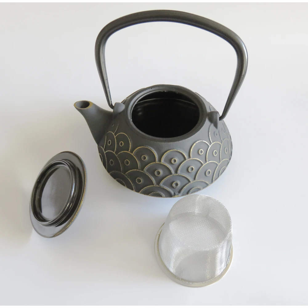 800ml Japanese cast iron teapot with infuser