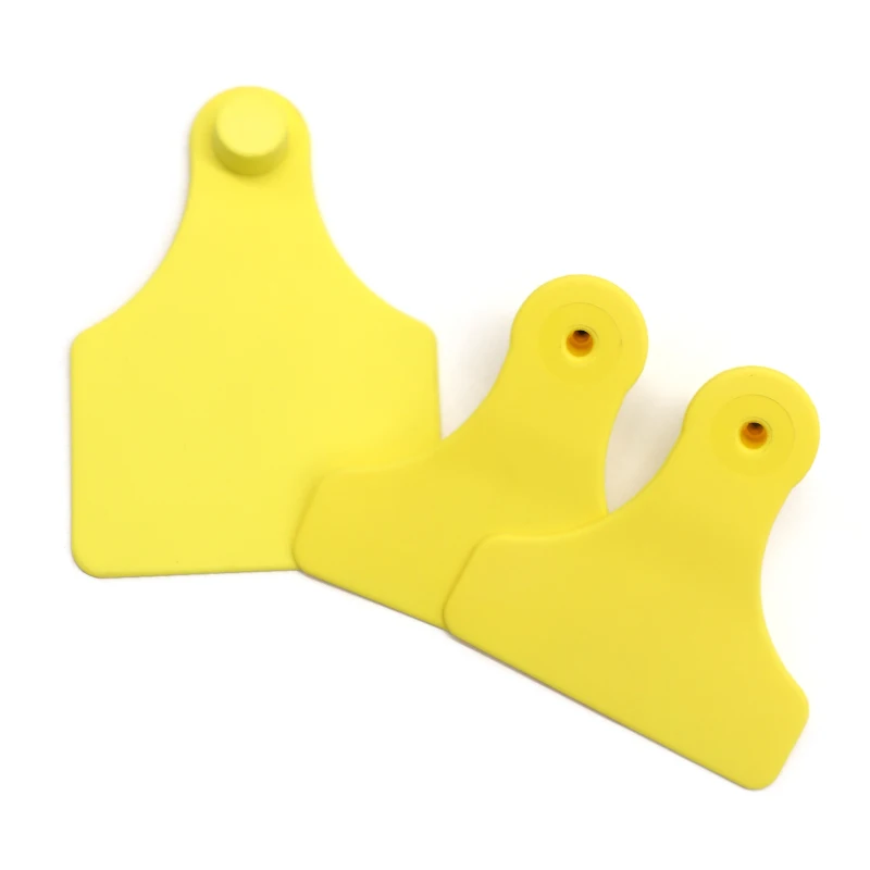 JCET026 plastic ear number animals reflective ear tag for cows personalized tags for earrings