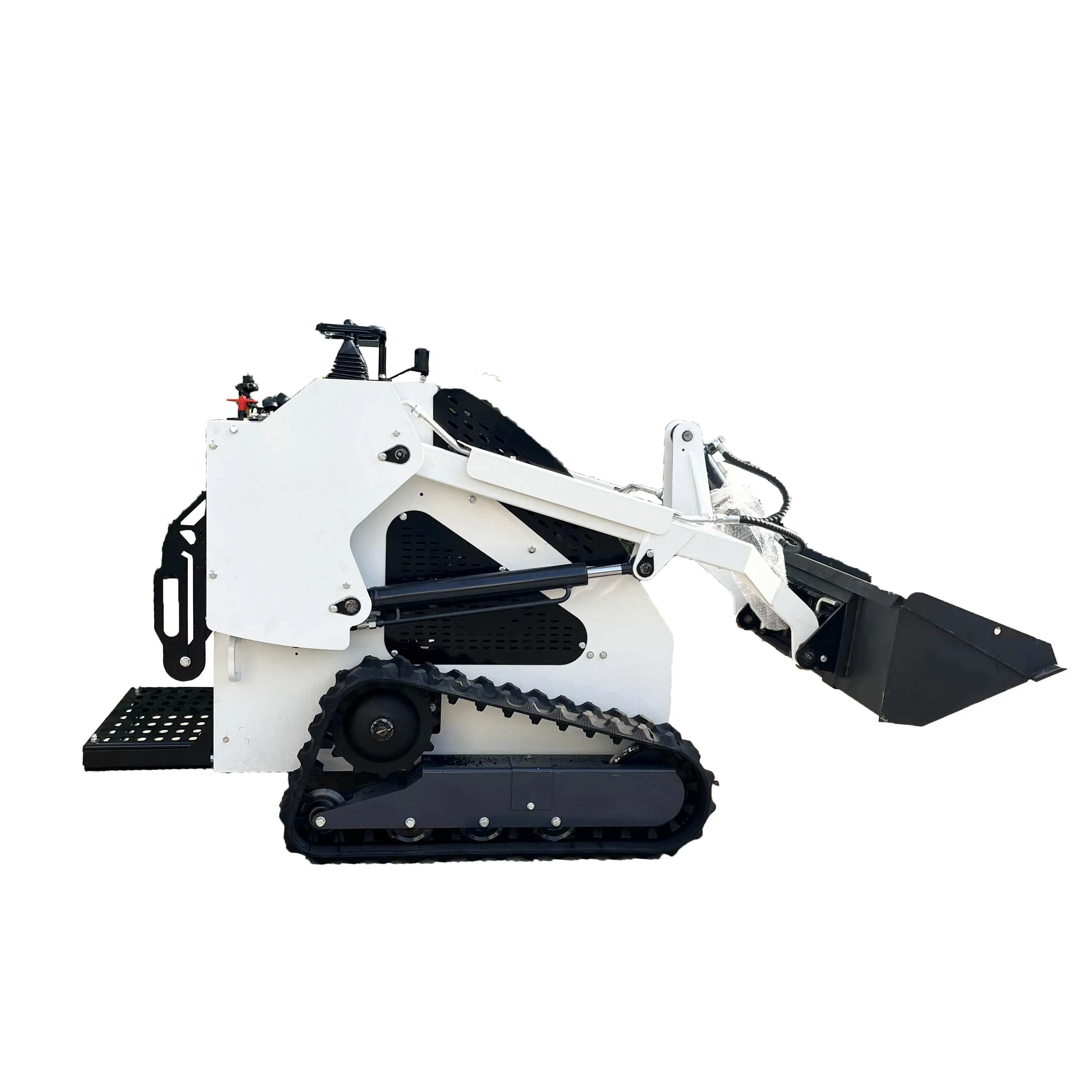 Chinese Backhoe Excavator Loader Mini Skid Steer Loader Diesel Compact Track Loader