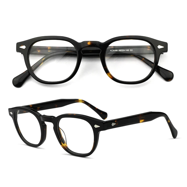 Engage Logo Acetate Glasses Frame Premium Acetate Glasses Vintage for Women Man