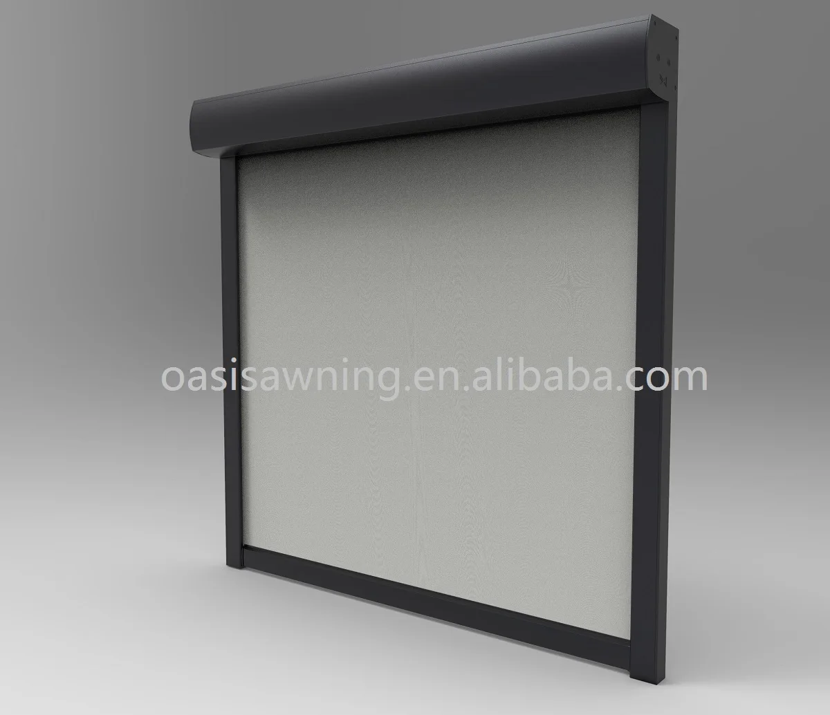 Home Siding Outdoor French Shutter Blinds Electric Roller Vertical Blind Suitable For Big Window