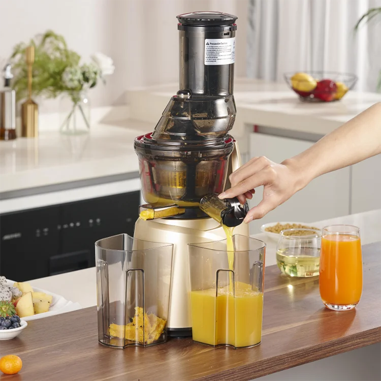 Factory direct High Juice Yield  Slow Masticating Juicer Extractor  3.15 Inches Wide Chute Cold Press Juicer for home
