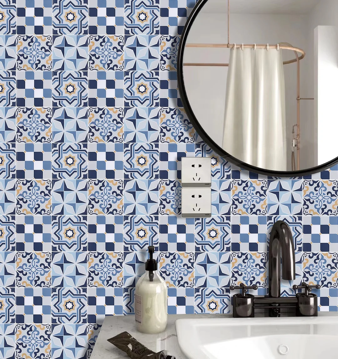 Vivid Tiles Factory Outlet Vinyl Peel And Stick Tile For Kitchen Bathroom Home Decor Backsplash Adhesive Tile