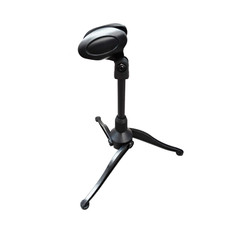 Non-slip live karaoke clip desktop microphone stand