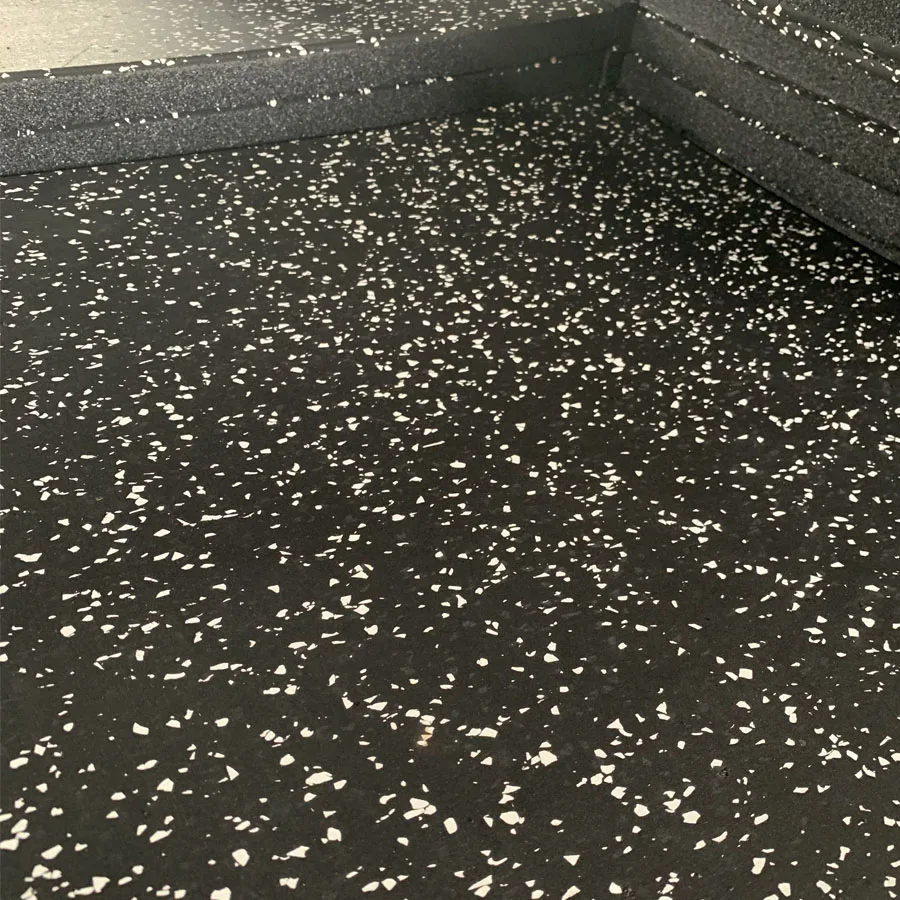 Superior Quality Rubber EPDM Granules Floor Tiles Fitness Floor Mat