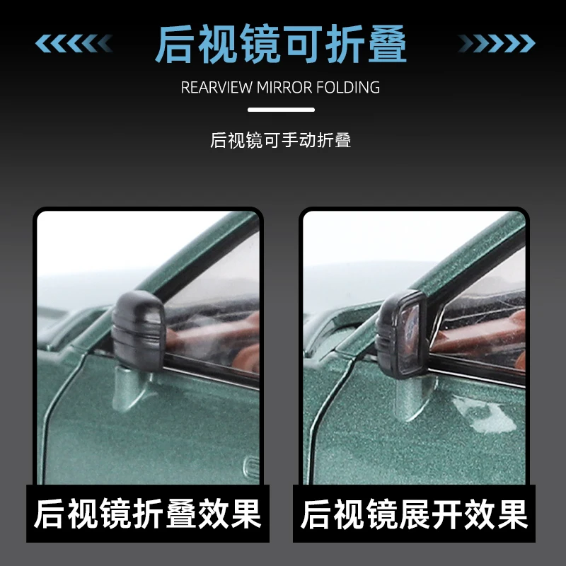 1:32 diecast model cars toy U8 with sound and light decorate ornament door open model car toys model of Chinese brand car