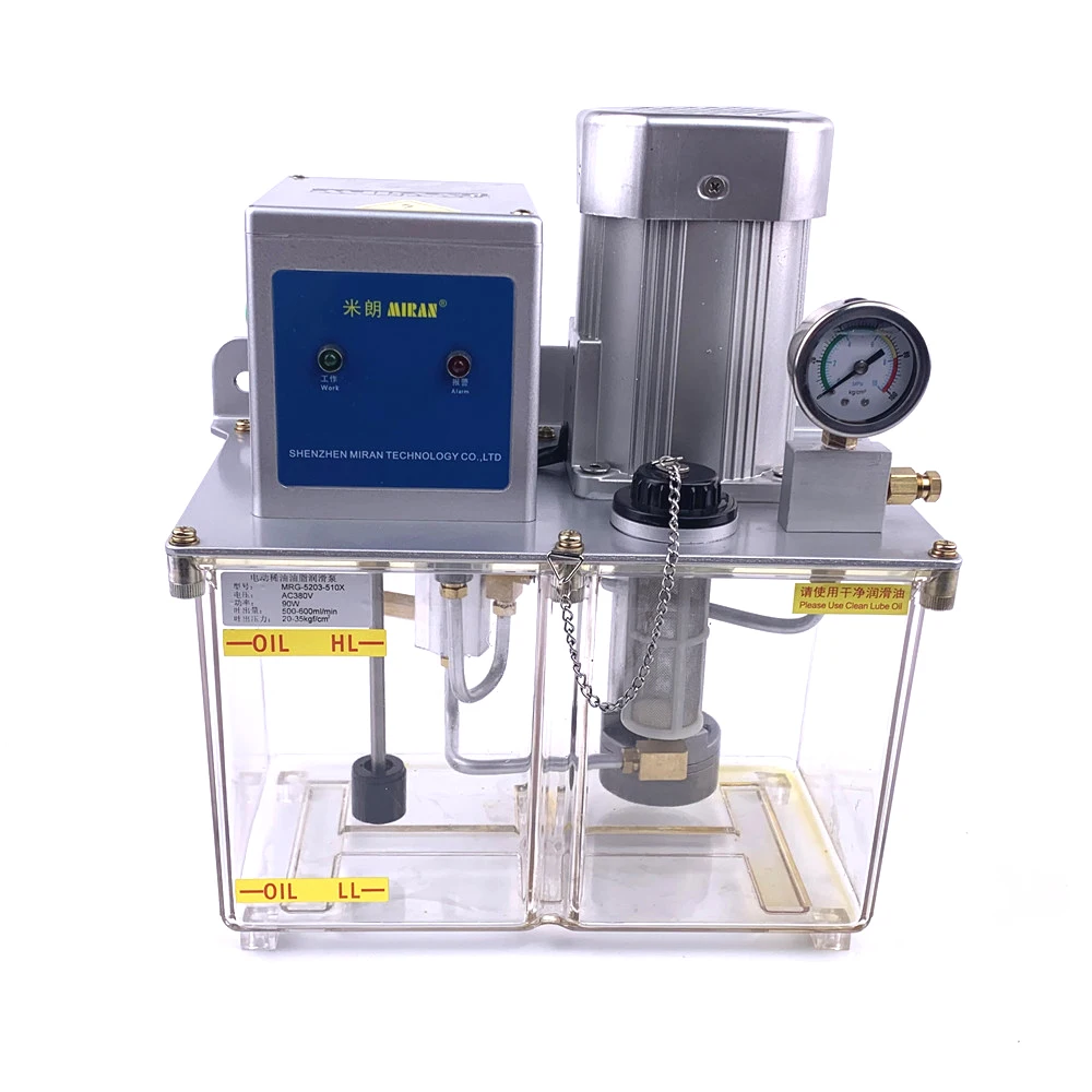 Электрический смазочный масляный насос MIRAN 5L для станка с ЧПУ
