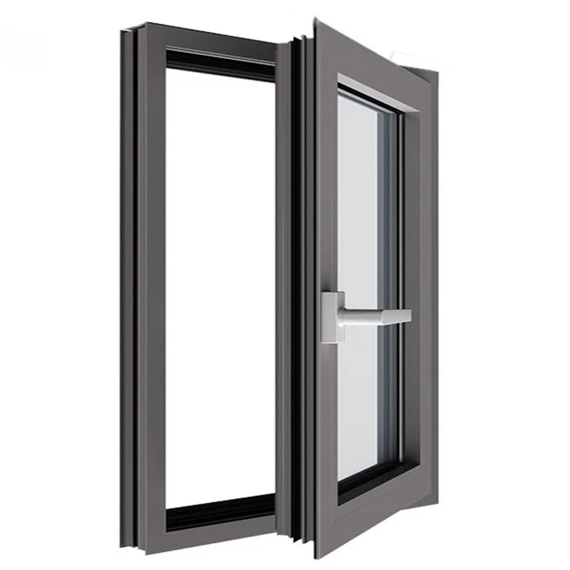 Smart home design Interior aluminum windows hurricane impact glass windows aluminum casement Windows