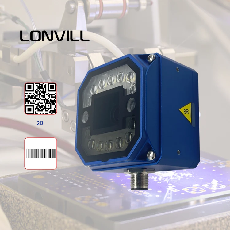 OEM conveyor stationary 2D scanner ethernet ip autofocus dpm barcode reader industrial fixed barcode scanners
