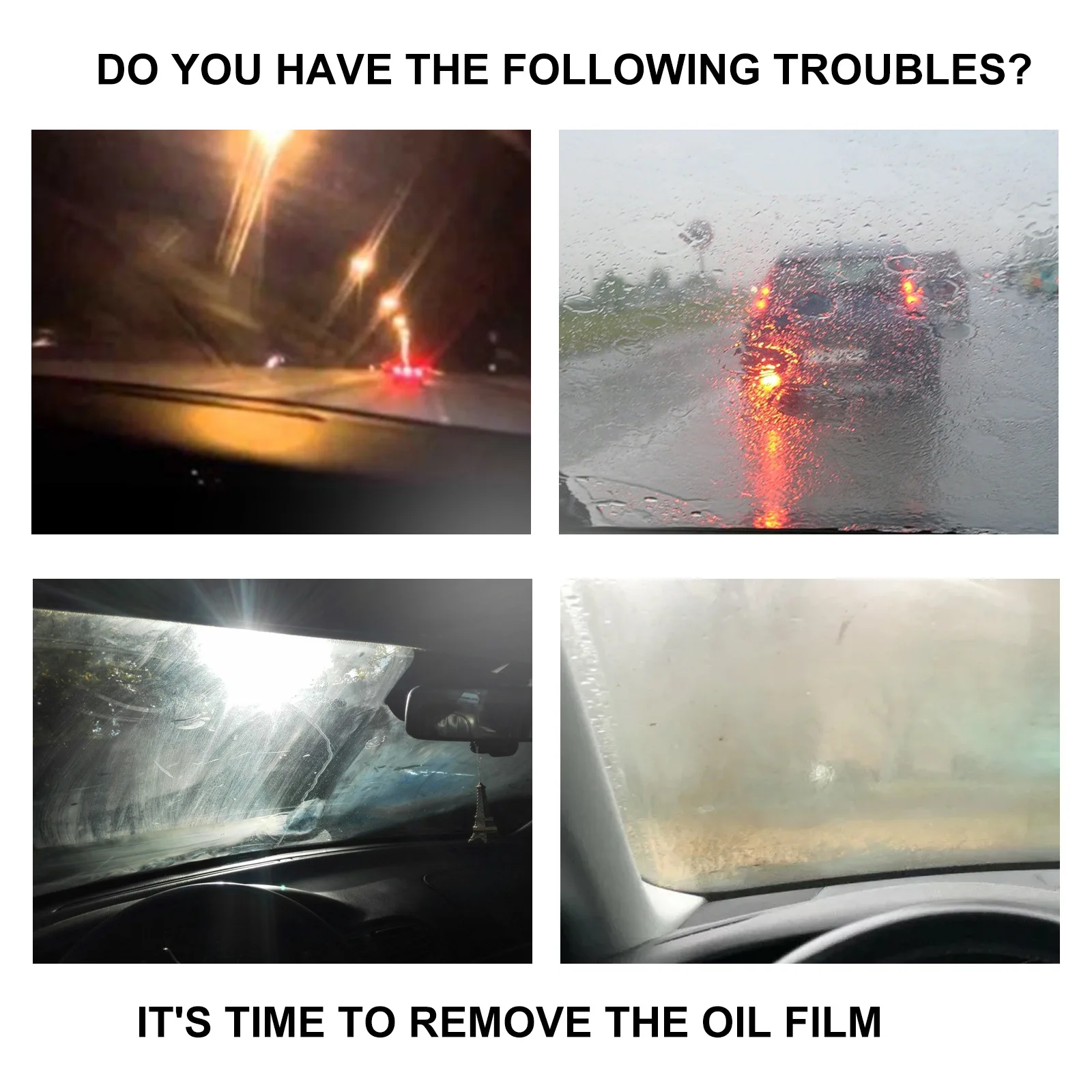 Rayhong Auto Car Glass Polishing Glass Oil Film Removing Paste Clean Polish Paste Bathroom Window Front Windshield Agent