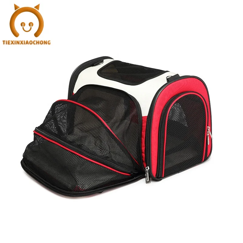 
Amazon Hot Sale Pet Carrier Airline Approved Small Dog Carrier Wholesale Luxury Foldable Pet Dog Carrier Travel Bag 