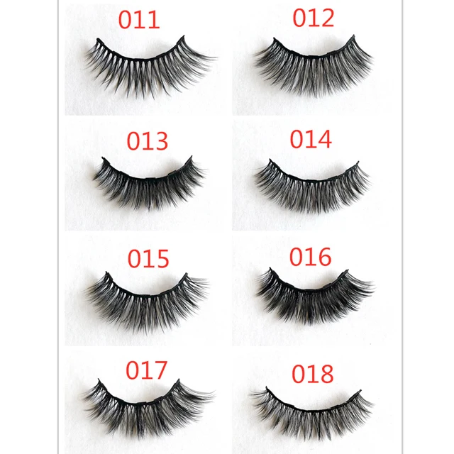 
Magnetic Eyelashes Kit False Eyelashes With Reusable Waterproof Eyeliner 