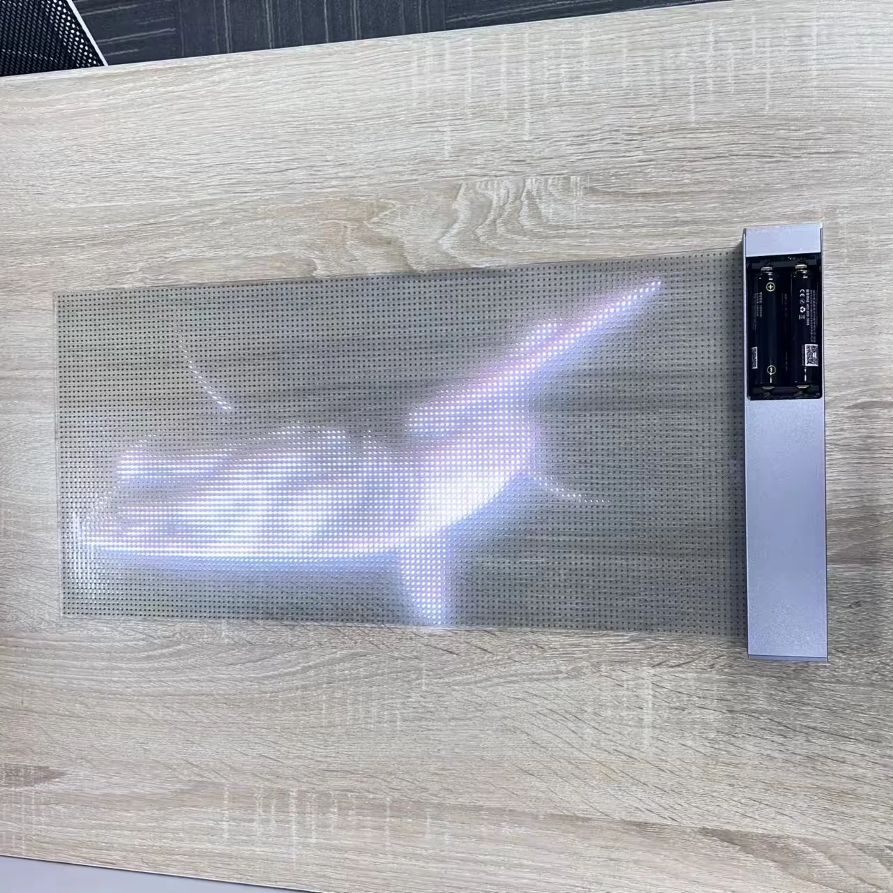 High transparency P4 P6 P8 P10 P16 LED flexible crystal transparent film screen display for windows and glass easy to install