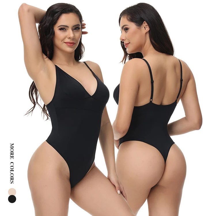 Oucheng New Design Wedding Party Daily Wear Shapewear Bodysuit Tummy Control Tong Shapers Full Body Shaper For Women