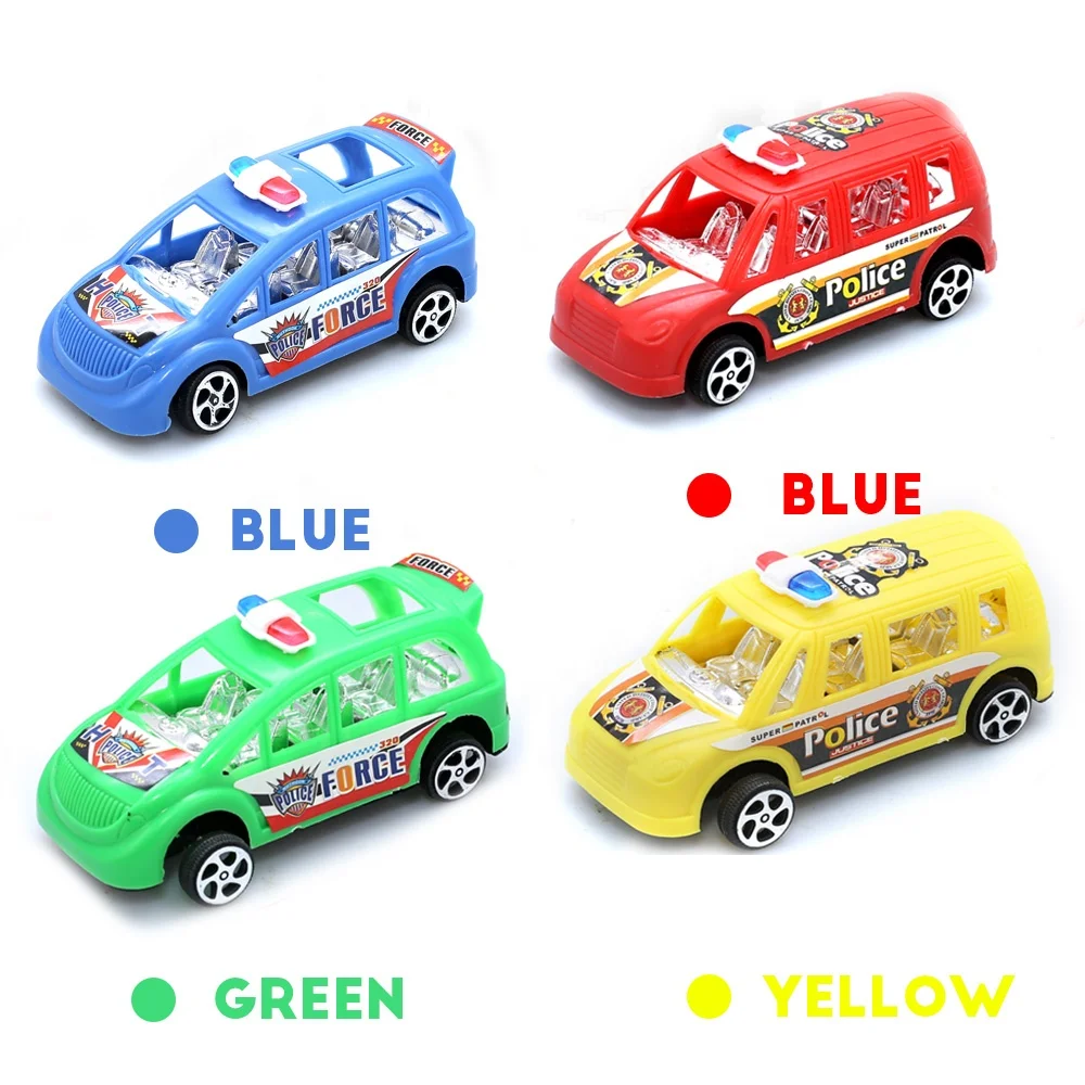Wholesale Oem Mini plastics police Pull Back car toys