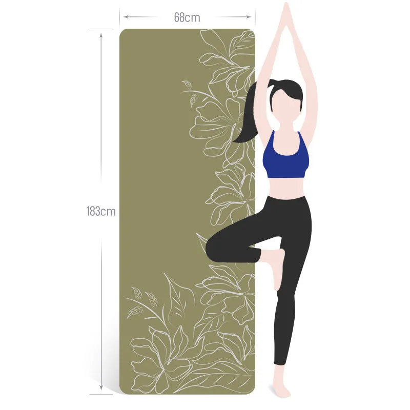 Manufacturer in Zhejiang best price extra large wide 4 mm at home exercise sustainable yoga mat