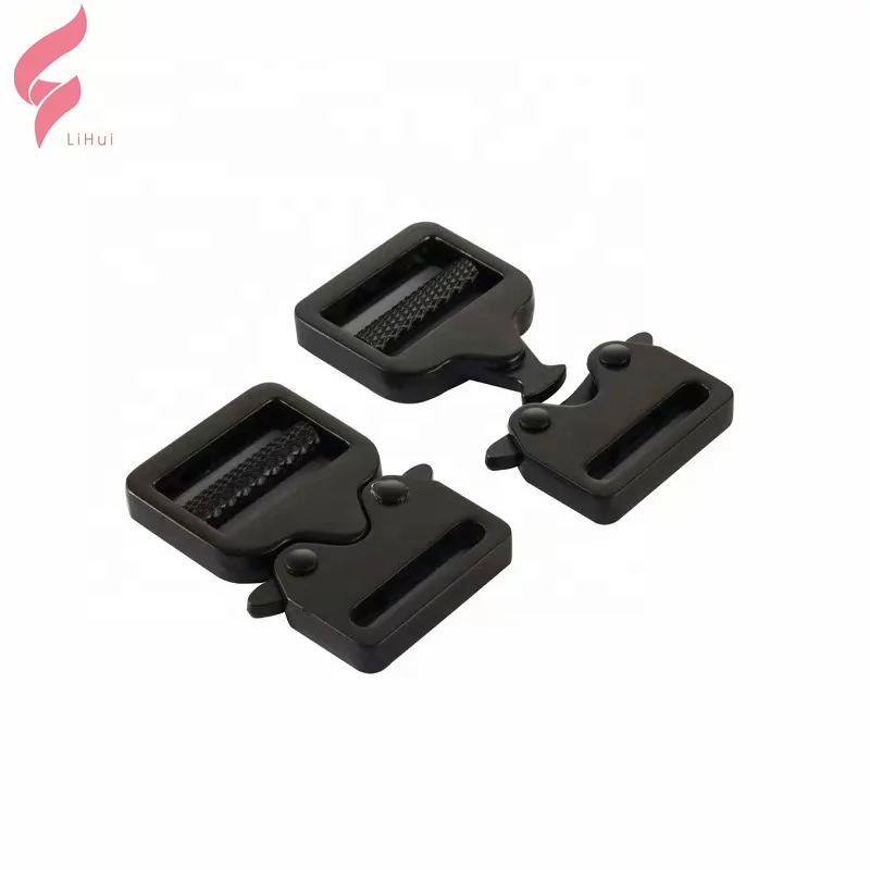 Lihui Strap Clips Metal Buckle Quick Release Metal Surcingle Buckle For Shoulder Strap Backpack