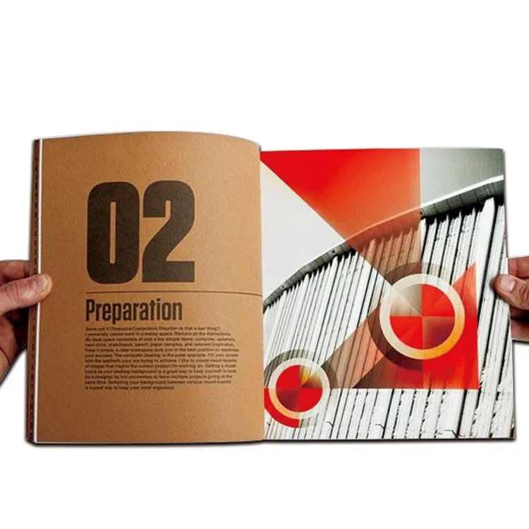 Wholesale Custom Book Printing Custom Cover Printing Fashionable Home Decoration Modern Book Ends Decorative Books