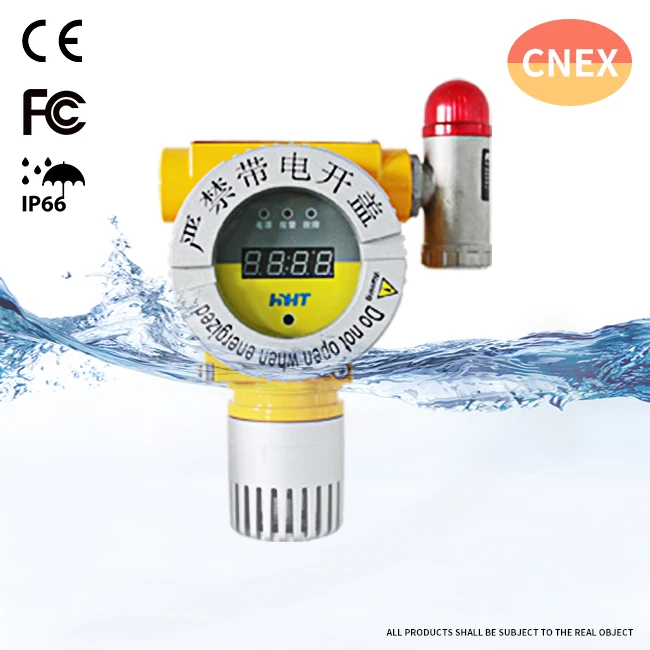 Factory direct selling explosion-proof certification fixed H2S gas detector multi gas detector