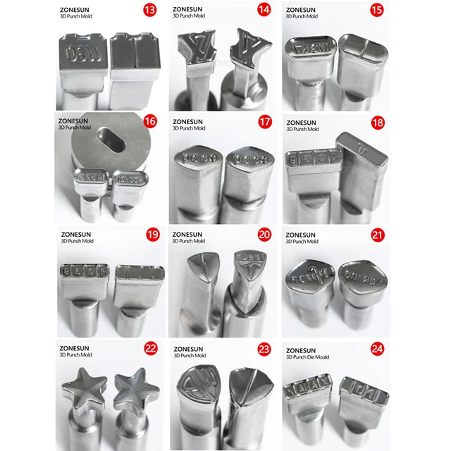 
TDP ZP Tablet Press Machine customized Die and Punch 