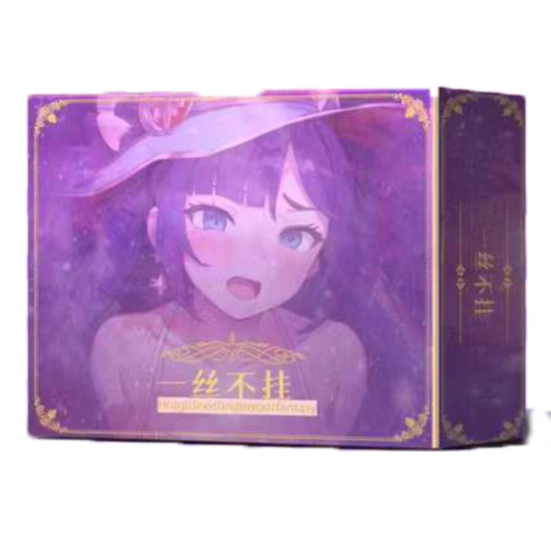 Japanese Bikini Goddess Story Collection Cards ACG Anime Honkai Star Rail Azur Lane Genshin Impact Sexy girl Figure Cards